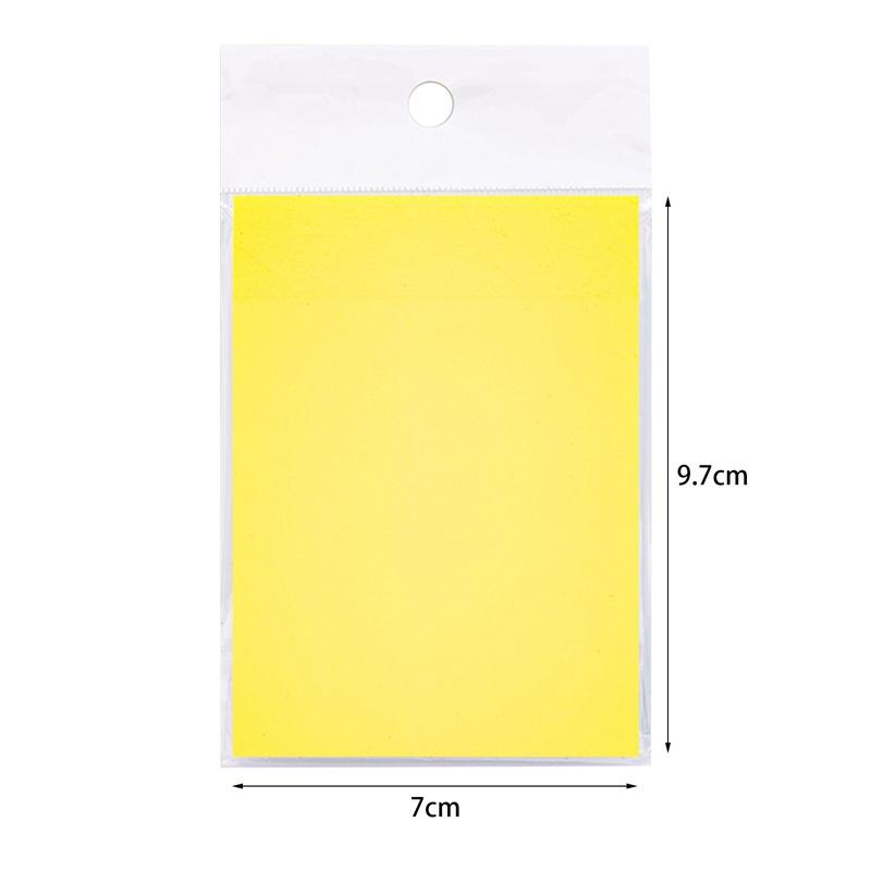 Tmdbyx Set 50 tờ giấy ghi chú trong suốt chống thấm nước tiện dụng cho học sinh/ văn phòng