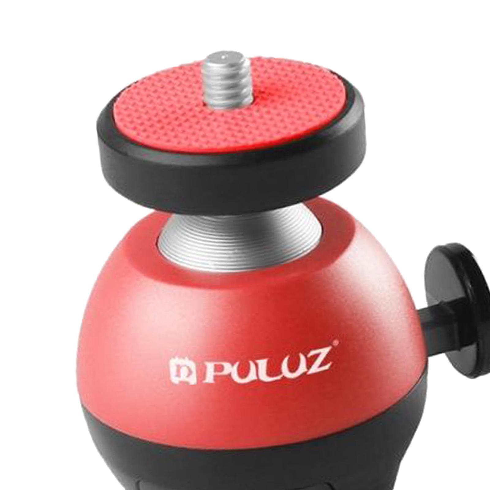 Mini Ball Head 1/4 inch Screw Adapter 360 Swivel for DSLR Camera