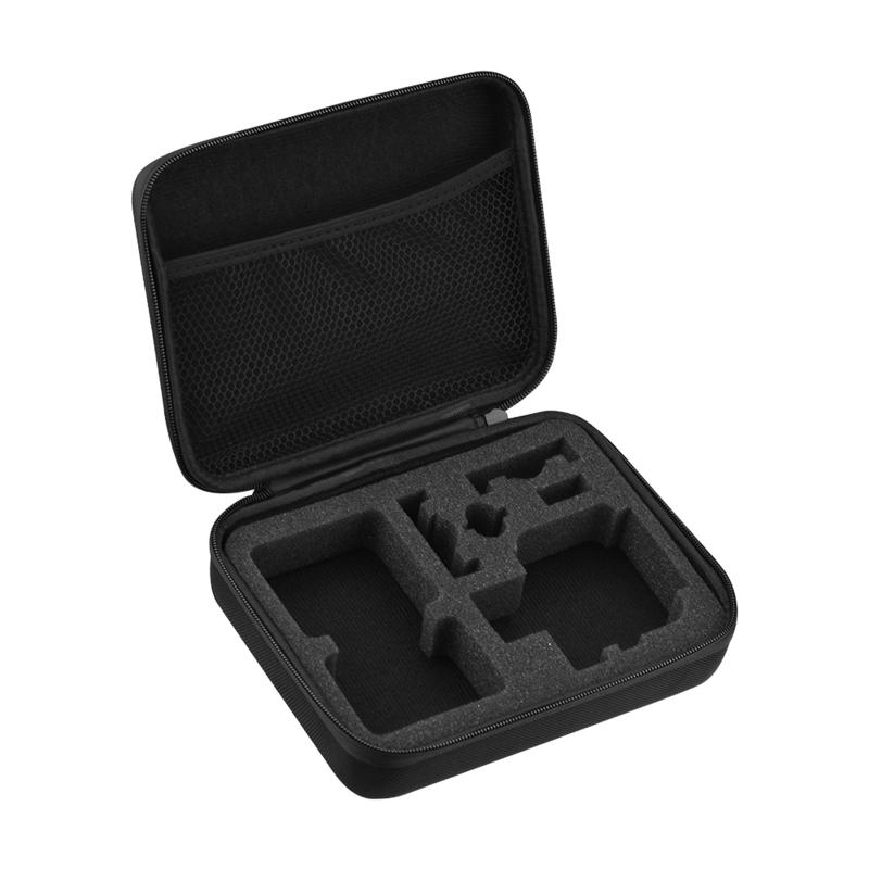 Vỏ mang di động 1pc Túi lưu trữ chống sốc nhỏ vừa phải cho GoPro Hero 9 Action Camera Túi xách Hộp vỏ cứng Hộp: l