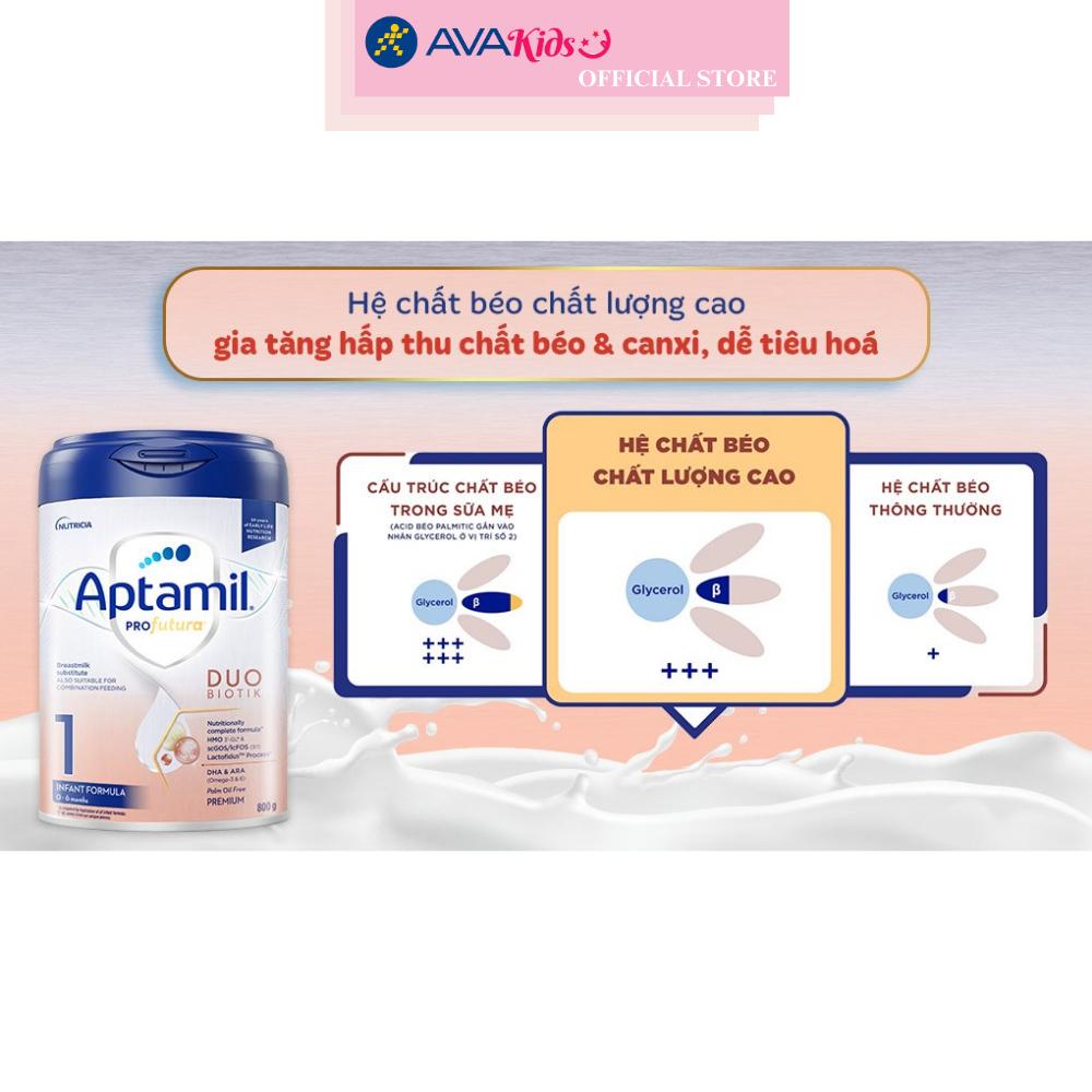 Sữa bột Aptamil Profutura Duobiotik số 1 800g (0 - 6 tháng)