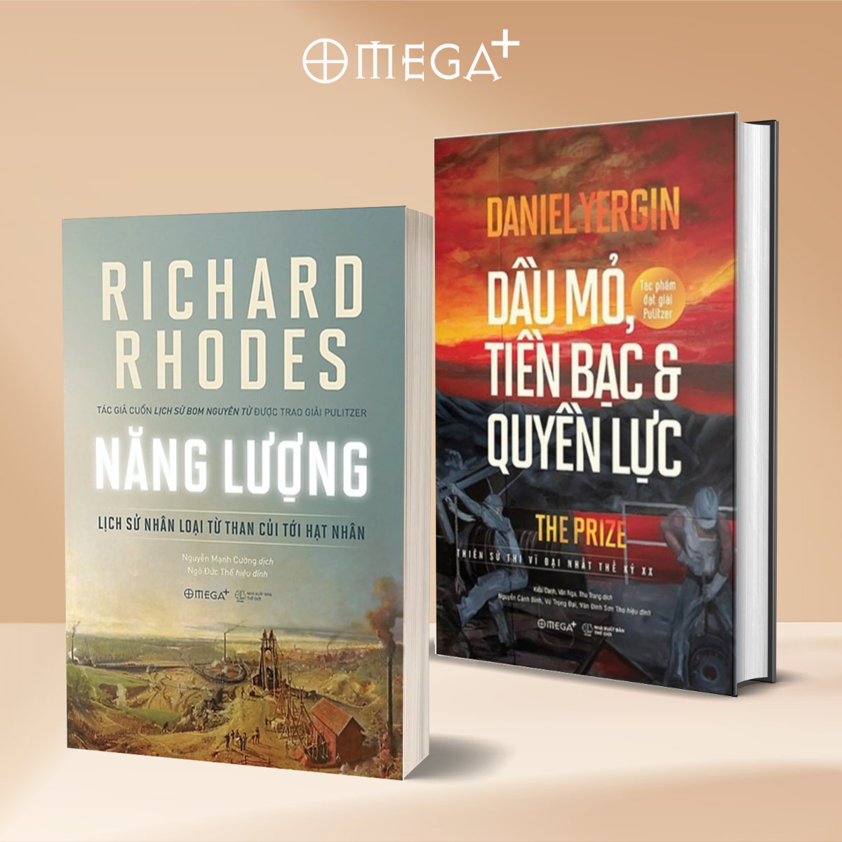 Combo Sách : Năng Lượng - Lịch Sử Nhân Loại Từ Than Củi Tới Hạt Nhân + Dầu Mỏ, Tiền Bạc Và Quyền Lực