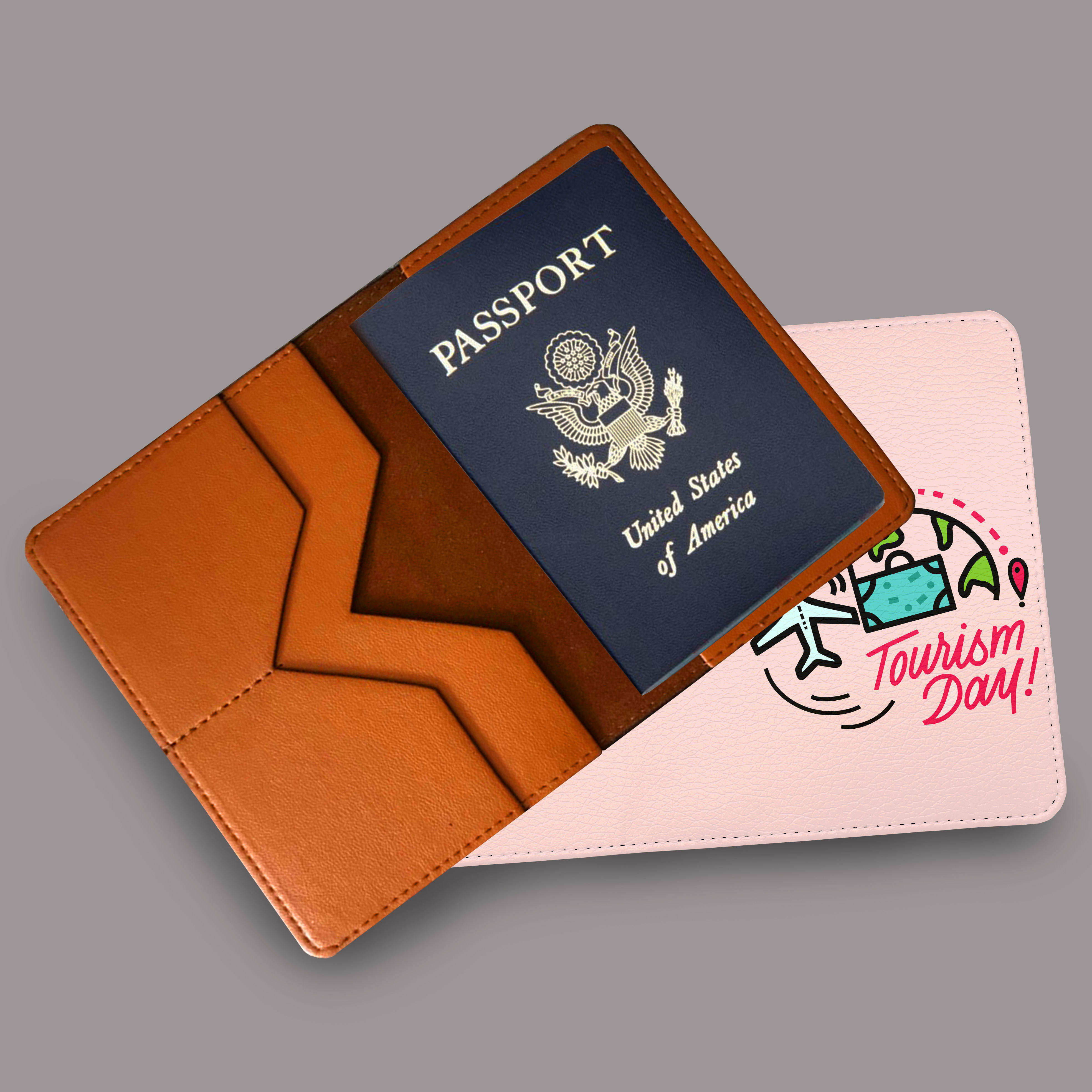 Bao Da Hộ Chiếu Và Phụ Kiện TOURISM DAY - Passport Cover Holder STormbreaker - Ví Đựng Passport Du Lịch Travel Đơn Giản - Tinh Tế - Trẻ Trung - LT014