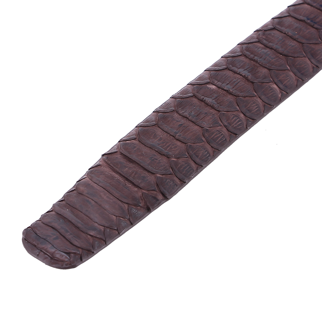 HJ5311-12-13-14 - Dây thắt lưng nữ Huy Hoàng da trăn Vip màu trắng, da nguyên thủy, đen, nâu