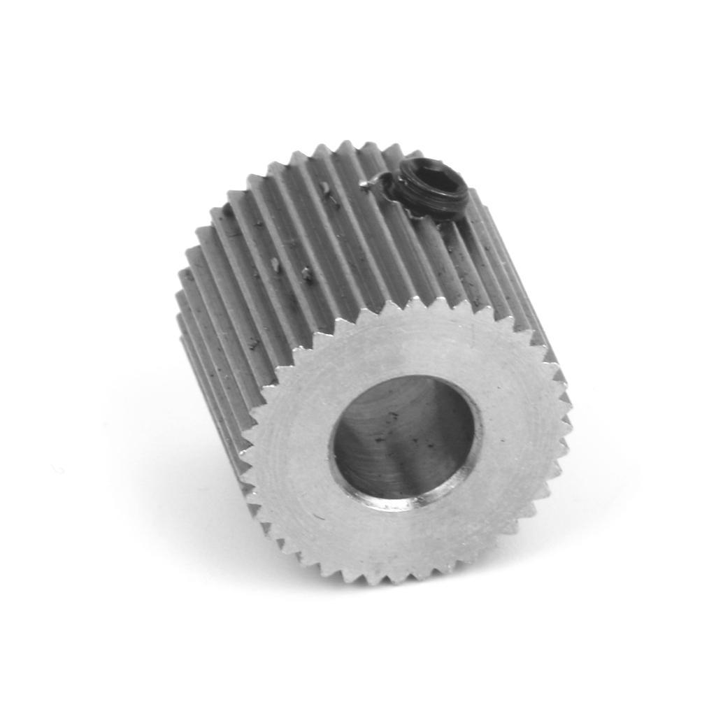 Stainless Steel Extruder Drive Gear 5mm Shaft for 3D Printer 1.75mm Filament