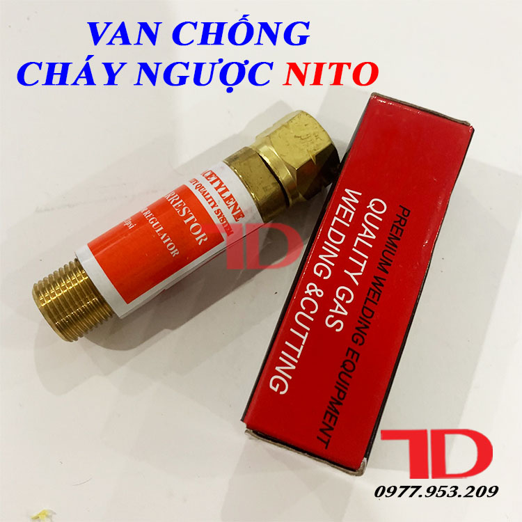 Van chống cháy ngược