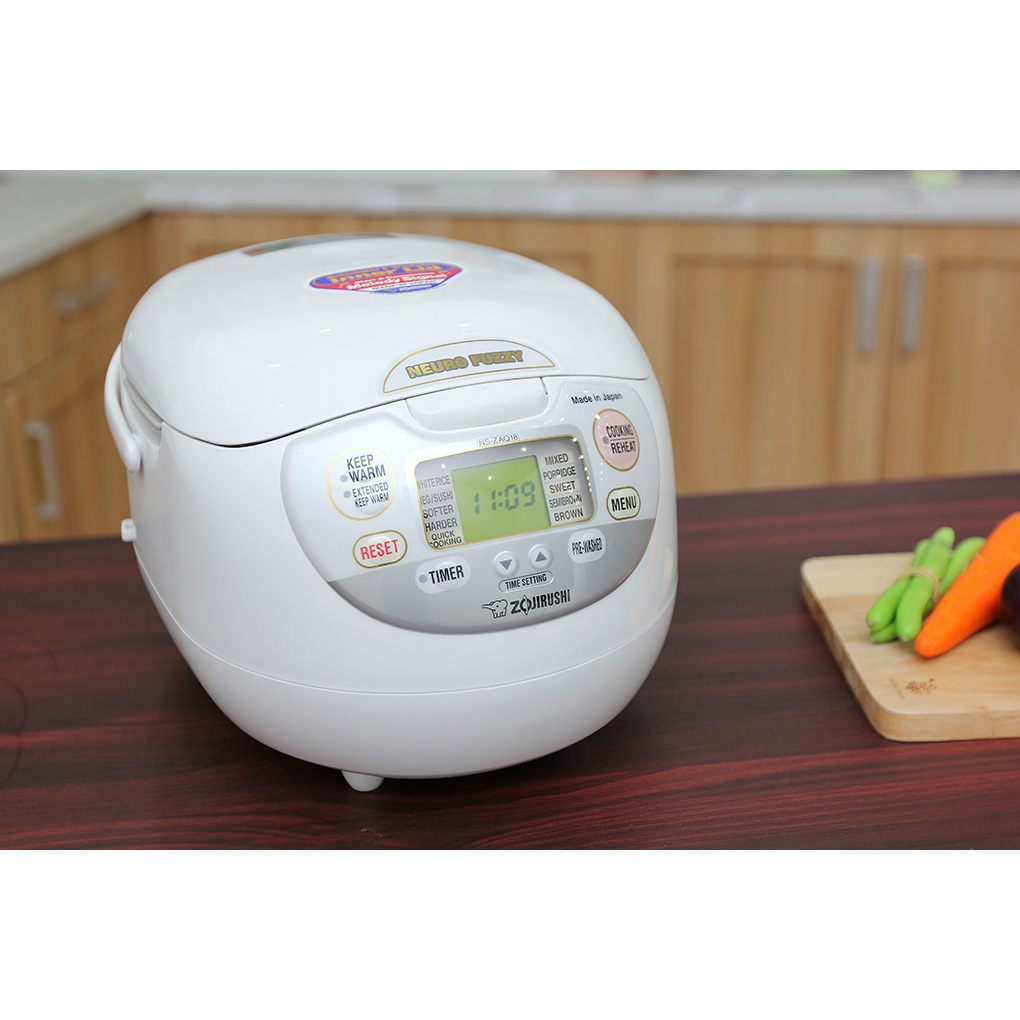 Nồi Cơm Điện Tử Zojirushi ZONC-NS-ZAQ18-WZ - Hàng chính hãng