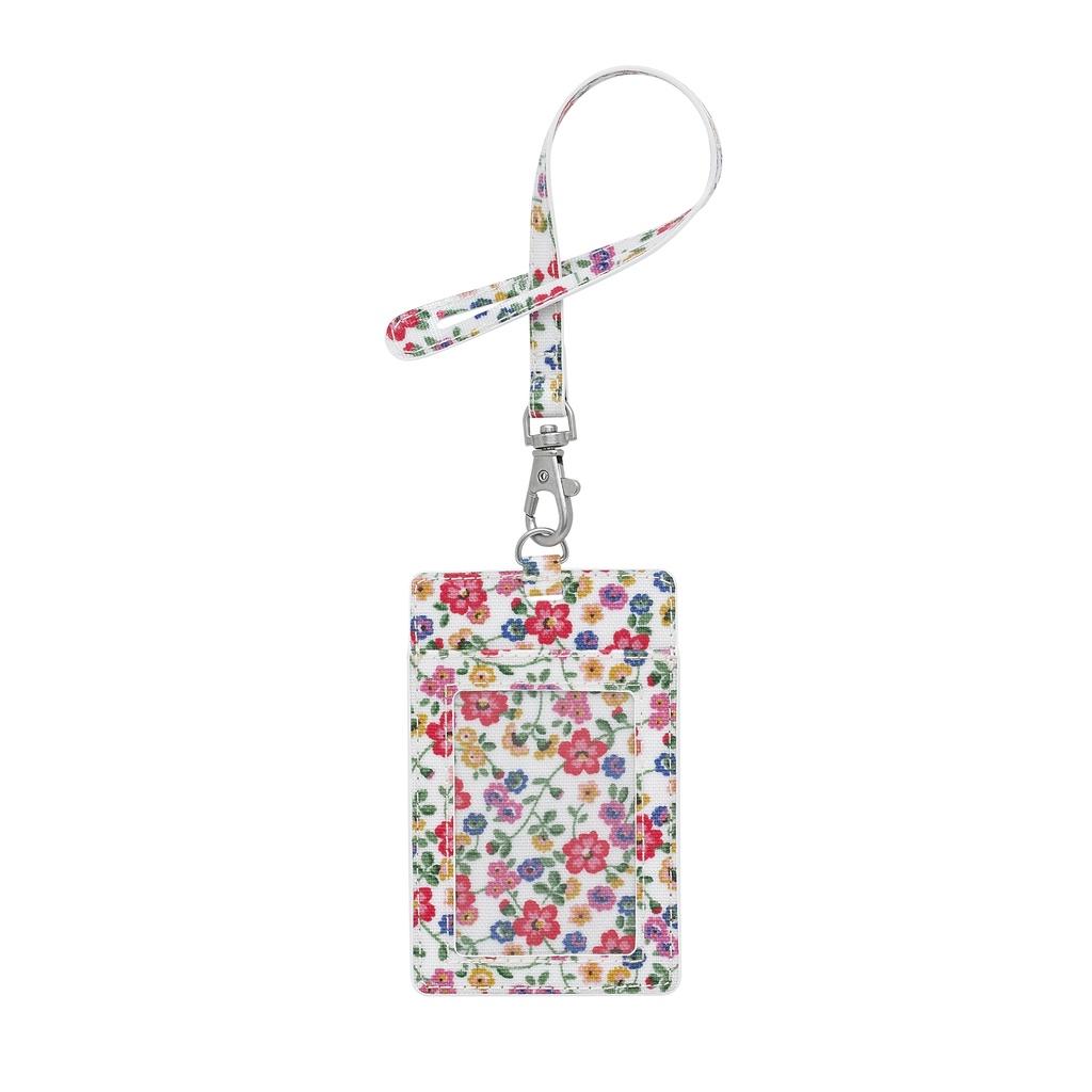 Cath Kidston - Thẻ đeo I.D Holder Pembridge Ditsy - 1010541 - Cream