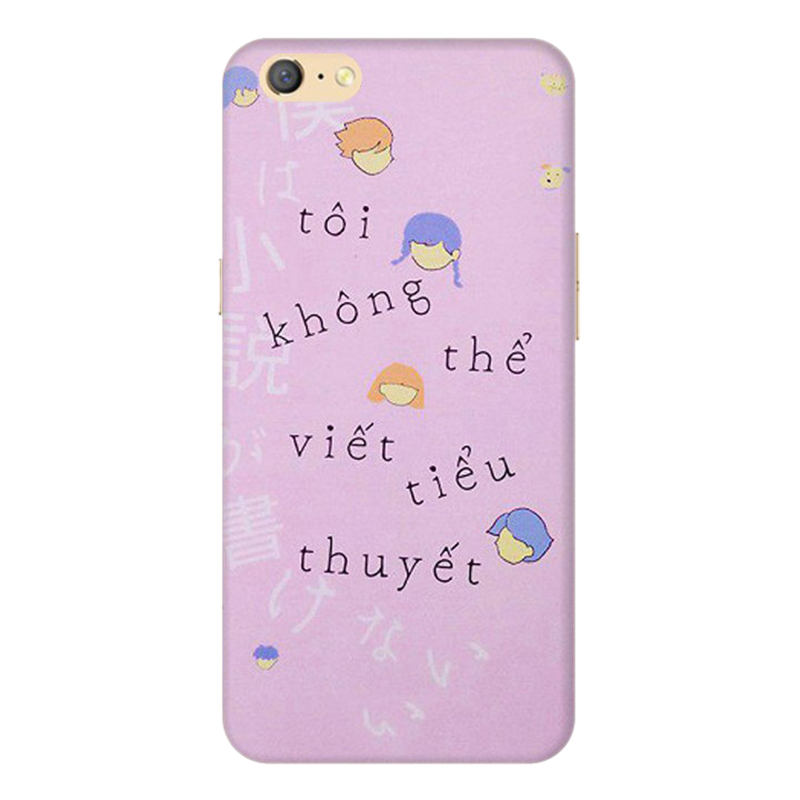 Ốp Lưng Dành Cho Điện Thoại Oppo A71 Tiểu Thuyết