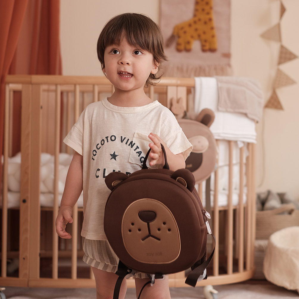 Balo cho bé Zoyzoii da cao cấp cho bé B32 - Hàng Chính Hãng
