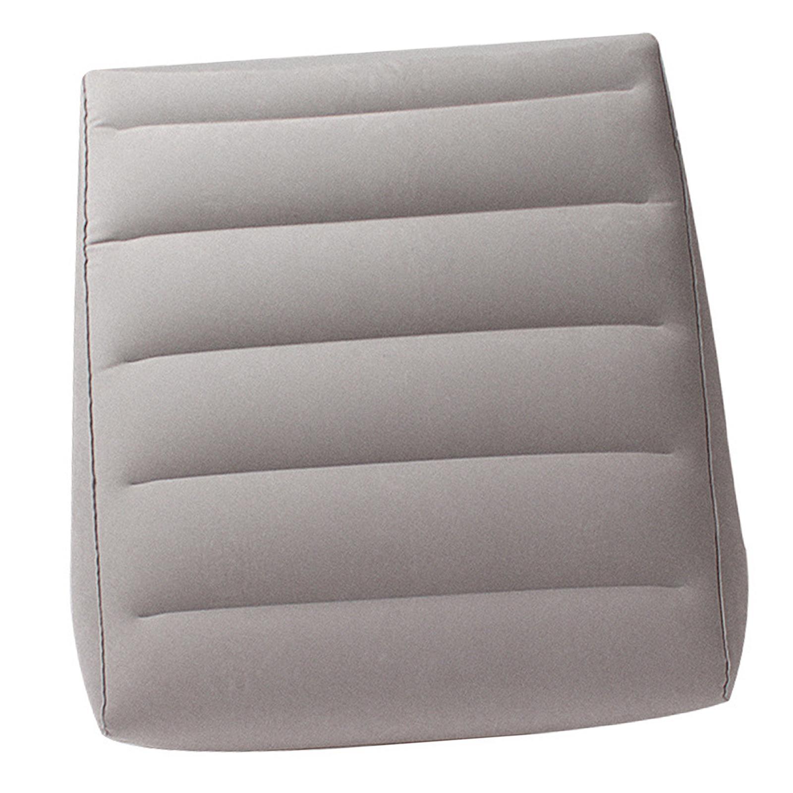 Inflatable Wedge Pillow, Bed Pillow, Fast Inflating Deflation Head, Shoulder, Back, Leg Support Support  Pillow for Office Bed