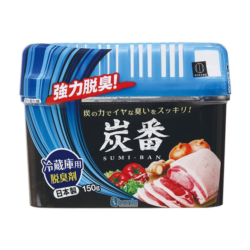 Sáp Hộp Kháng Khuẩn Chống Nấm Mốc Tủ Lạnh Than Hoạt Tính 150g  - Nội Địa Nhật Bản