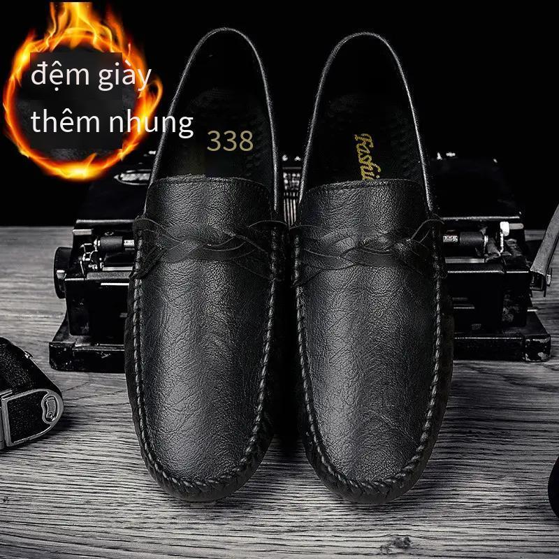 Kiểu giày da mới nhất, khuyến mãi mới nhất, giày công sở chống mài mòn, giày thường, chống trượt