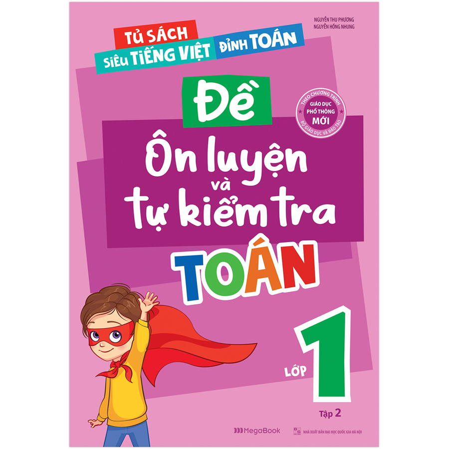 Combo 4 Cuốn Đề Ôn Luyện Và Tự Kiểm Tra Toán + Tiếng Việt Lớp 1