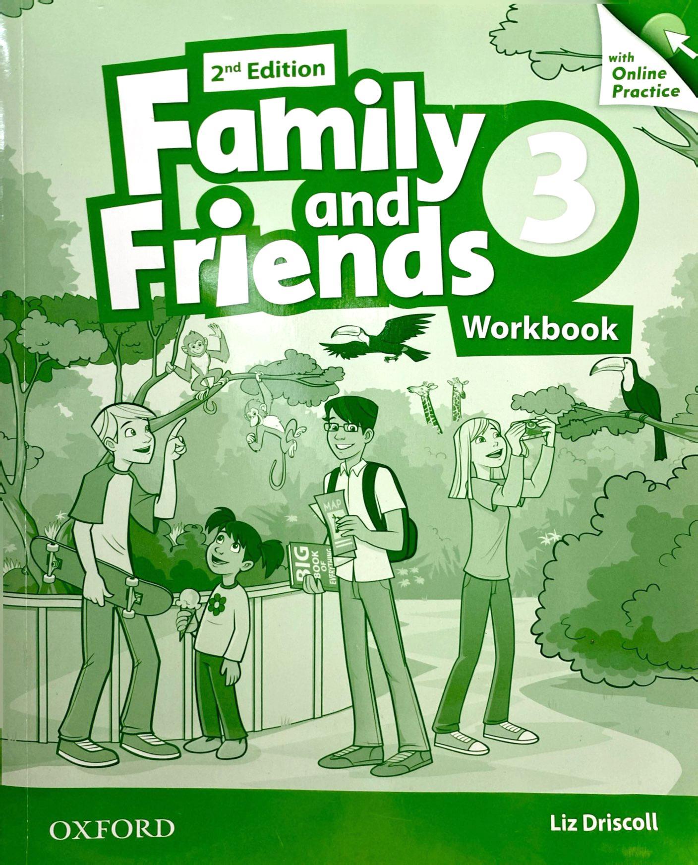 Sách ngoại văn: Family and Friends: Level 3: Workbook &amp; Online Skills Practice Pack