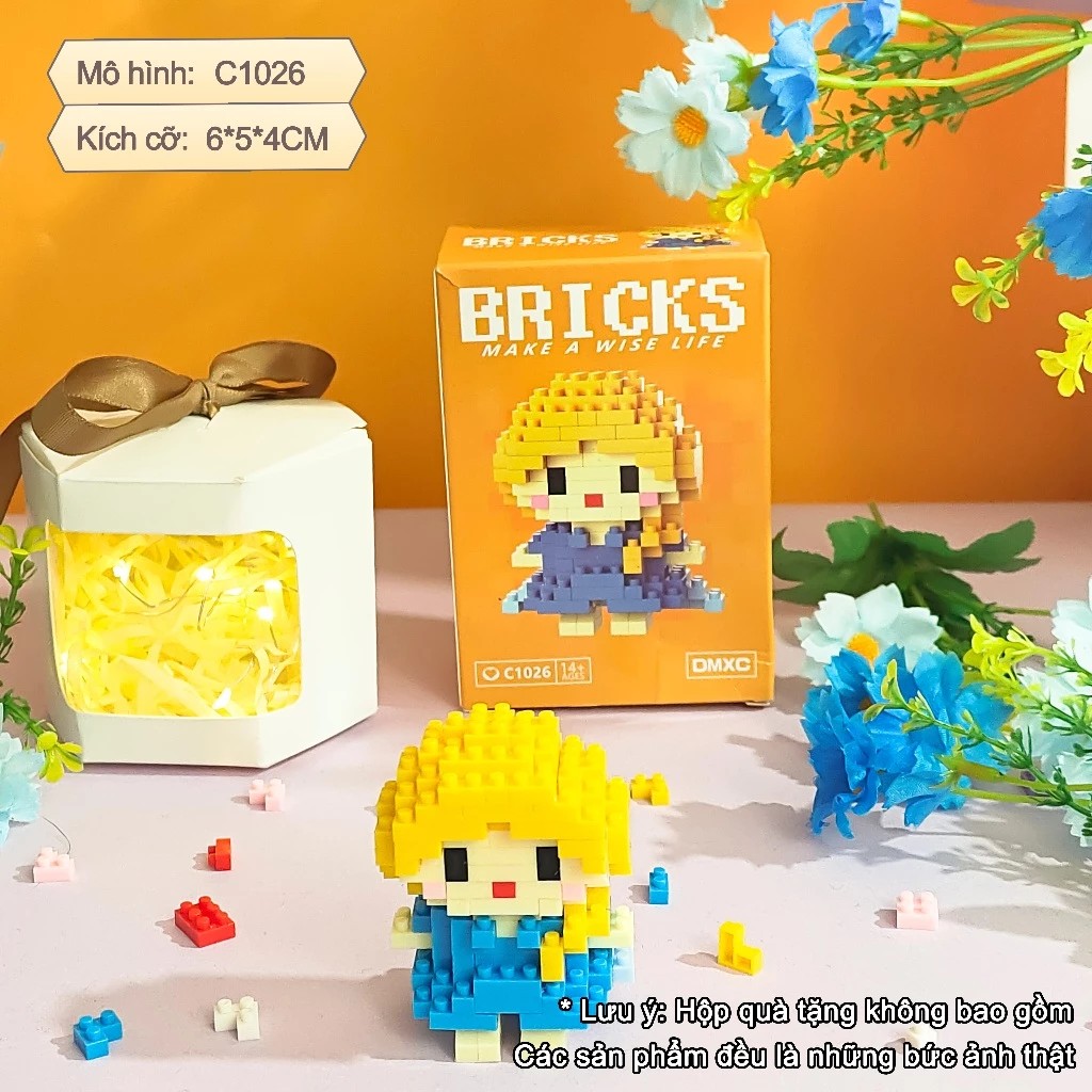 [Quà tặng ngẫu nhiên không bán] Đồ chơi mini cho bé, đồ chơi lắp ráp xếp hình thông minh