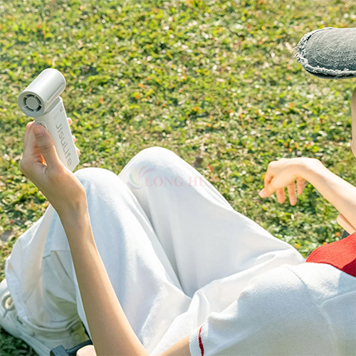 Quạt mini tích điện cầm tay Jisulife Handheld Fan Life9 3600mAh - Hàng chính hãng