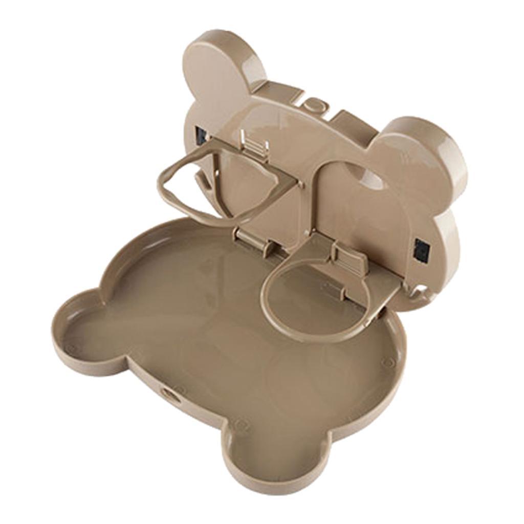 Car Folding Cup Food Meal Drink Bottle Holder Foldable Backseat Tray