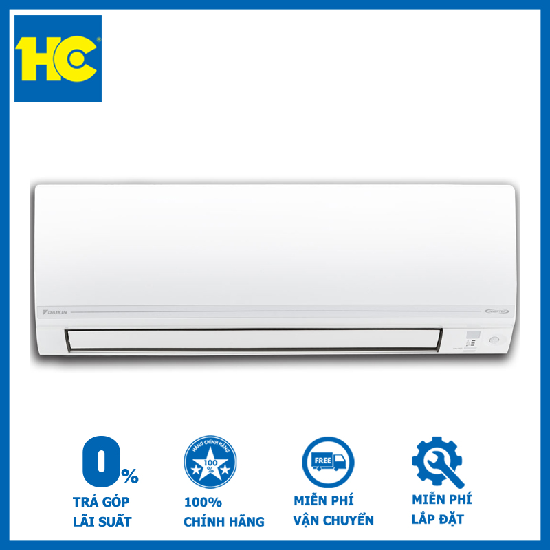Điều hòa Daikin 2 chiều Inverter 11900 BTU FTHF35VAVMV- Hàng chính hãng
