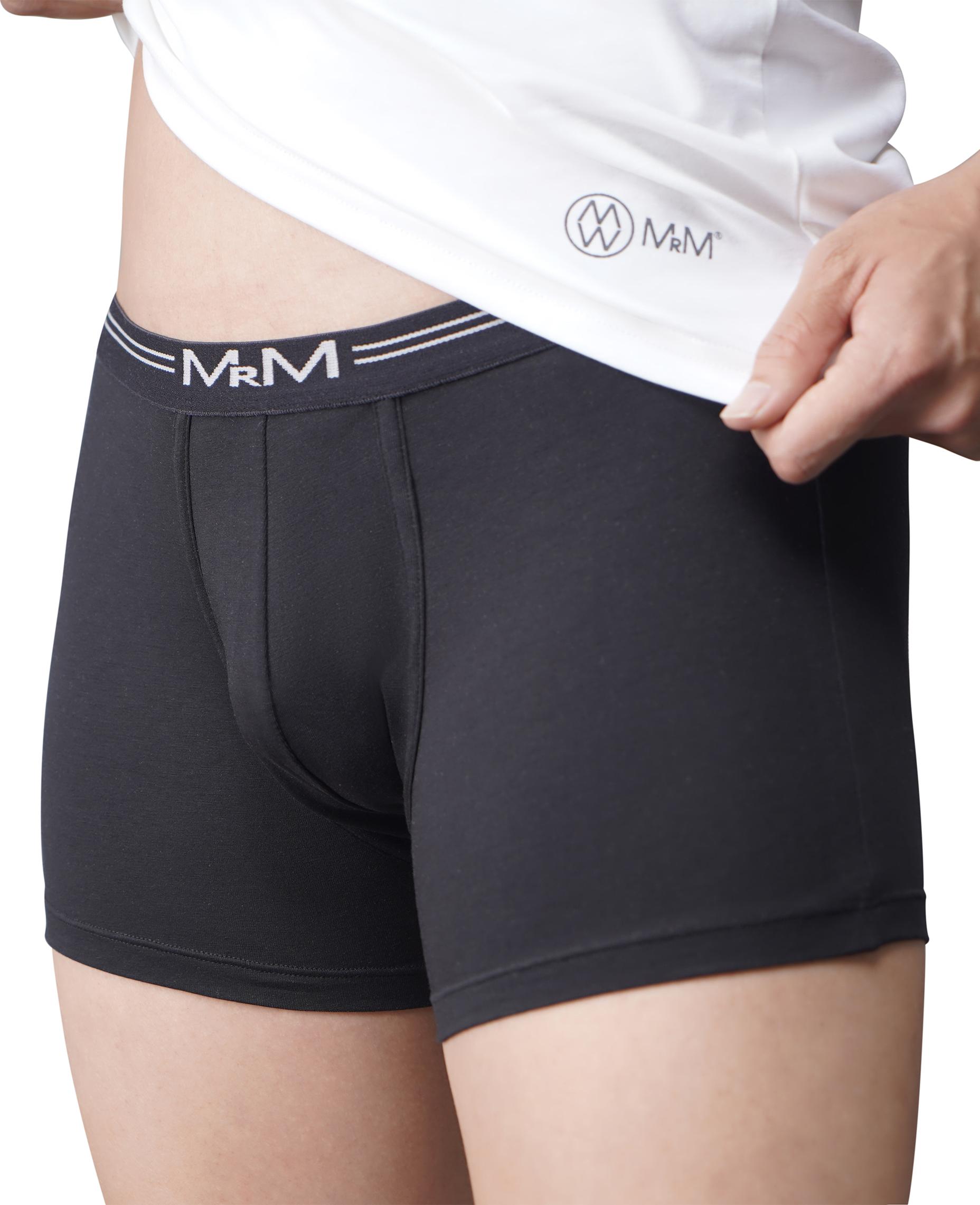 Combo 3 quần lót nam Boxer sợi Organic mềm mịn thoáng mát co giãn 4 chiều MRM Manlywear ( TẶNG Đôi Tất Nam Cao Cấp Giao Ngẫu Nhiên)