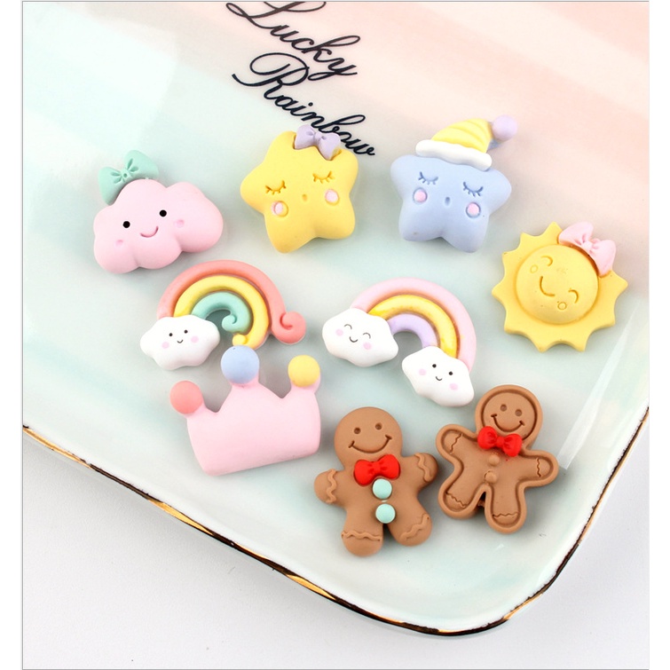 Bộ 4 Sticker 3D Hoạt Hình Cute, Nhãn Dán Cho Ốp Lưng Điện Thoại, Bình Nước, Nón Bảo Hiểm, Giày Dép… (Giao Mẫu Ngẫu Nhiên)