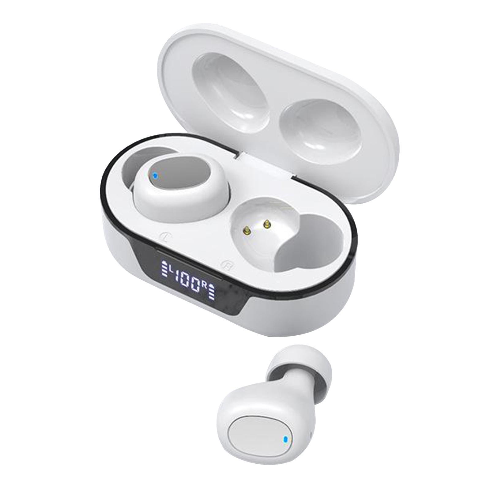True Wireless Bluetooth 5.0 TWS Bluetooth Headset 14mm Moving Coil white