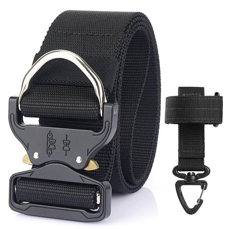 5Cm Chiến Thuật Thắt Lưng Da Nam Chống Gỉ Chốt Tháo Nhanh Quân Sự Đai Nylon Chắc Thật Nylon Ngoài Trời thể Thao Tác Phẩm Thắt Lưng