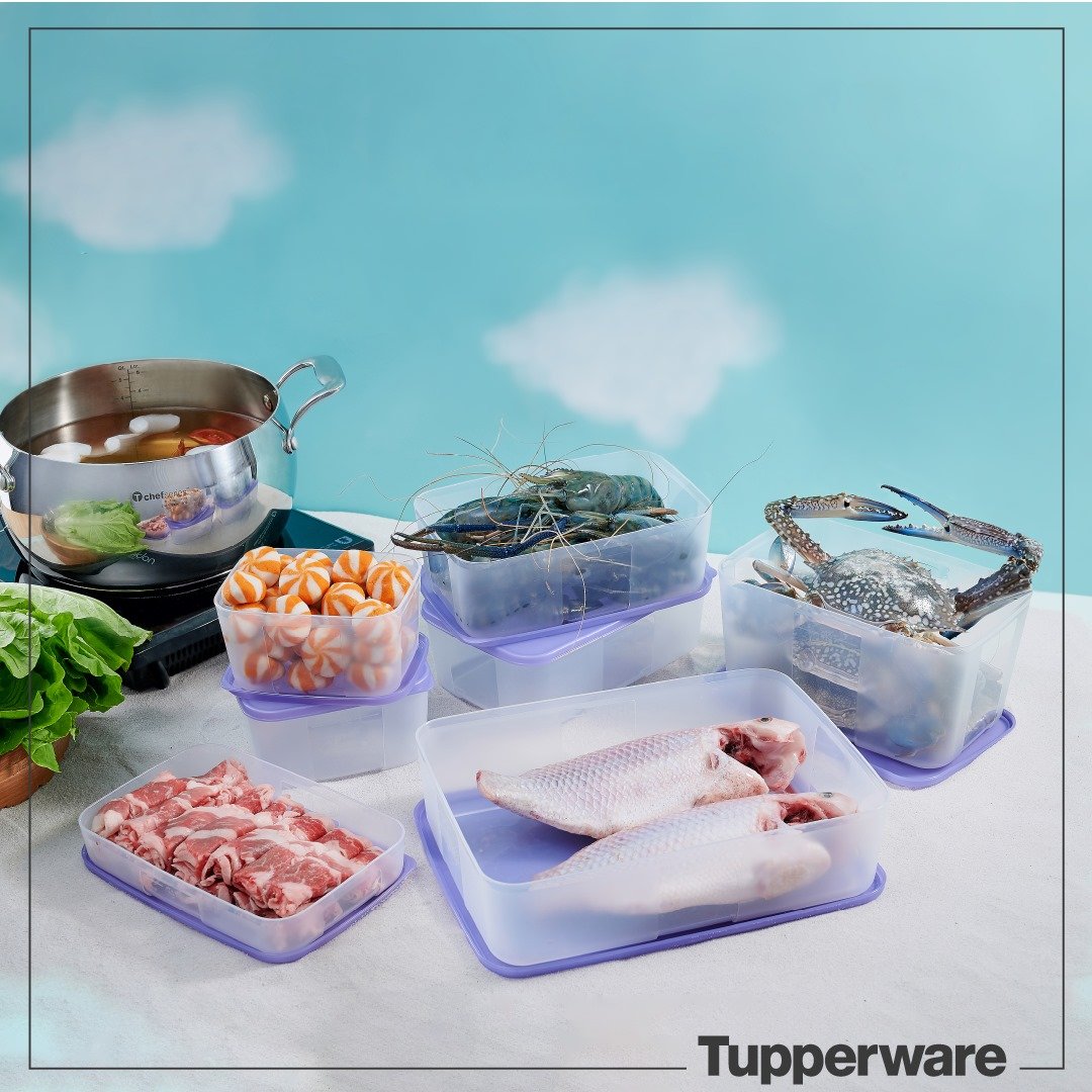 Bộ Trữ Đông Tupperware Freezermate Essential Set 7