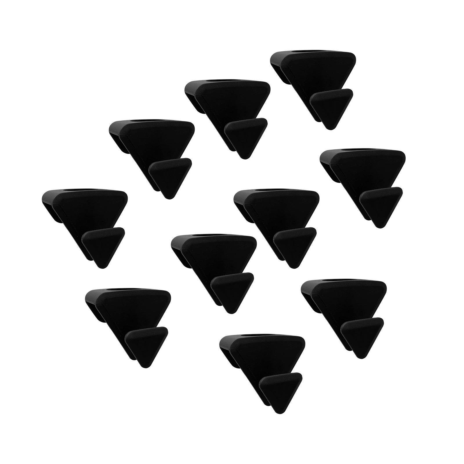 10x Hanger Hook Clothes Hanger Hanger Clips Closet Organizer for Home Closet