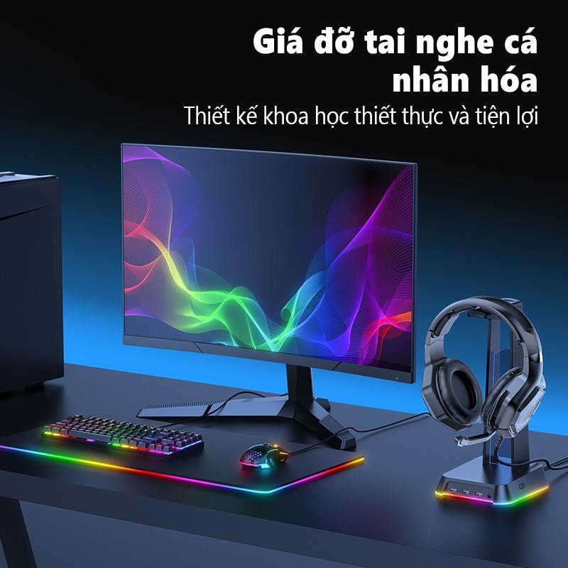 Giá đỡ tai nghe di động ONIKUMA ST-2 màu đen có thể được sử dụng cho tai nghe [Hàng chính hãng]