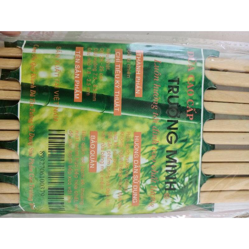 10 đôi đũa gỗ cao cấp tự nhiên