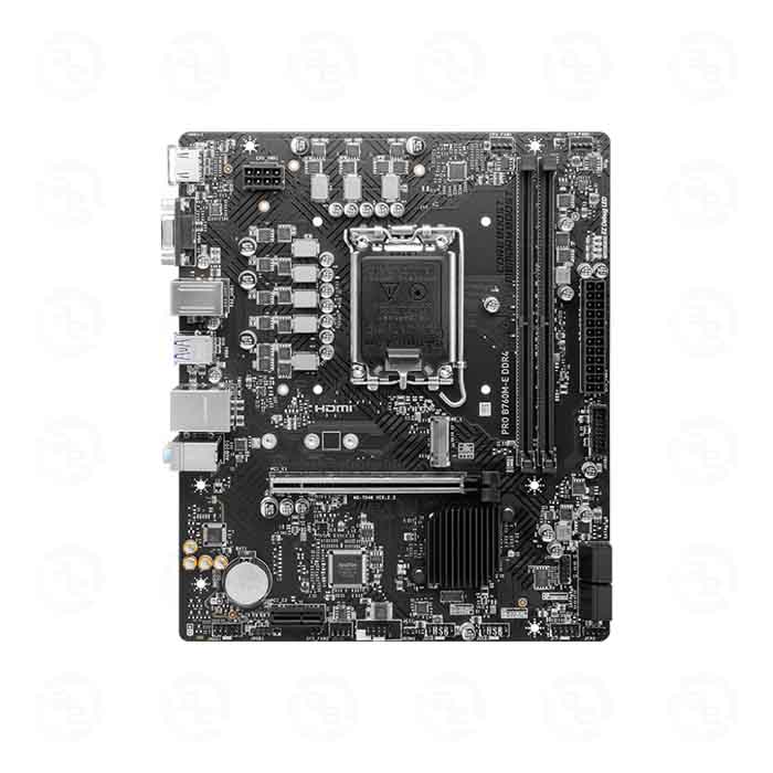 Bo Mạch Chủ Main MSI PRO Z760M-E DDR4 Socket LGA1700 - Hàng Chính Hãng