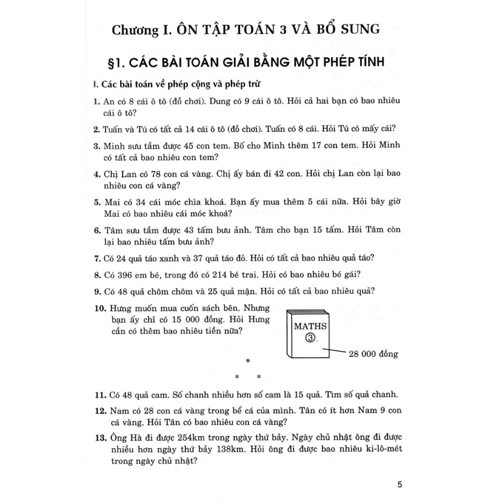 Toán Đố Lớp 4 - Word Problems Primary Maths 4