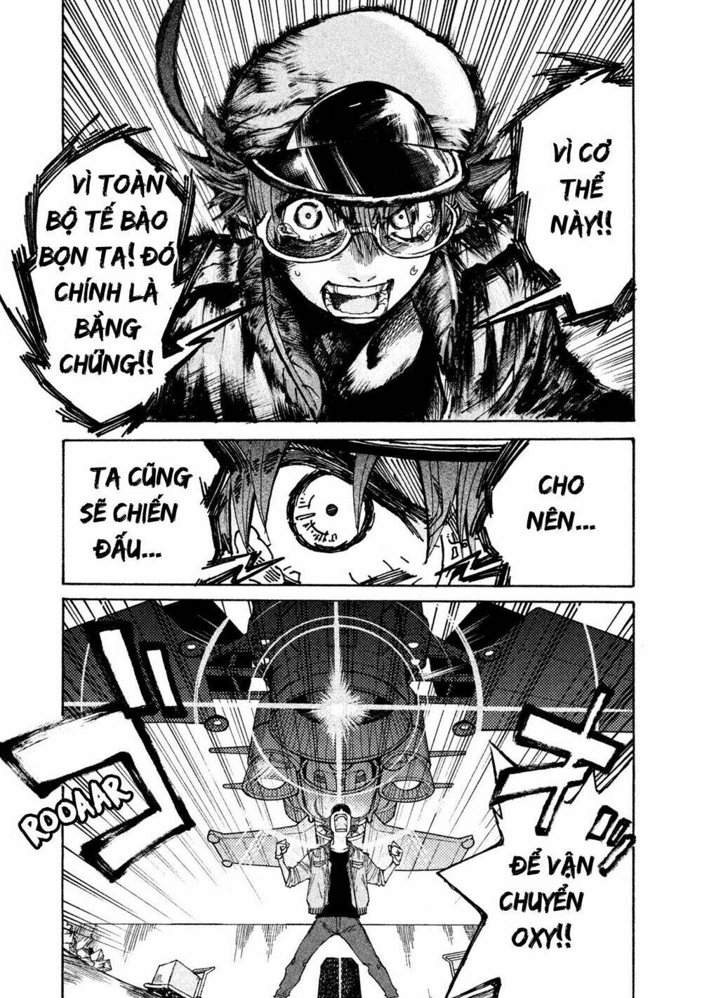 biệt đội tế bào black - hataraku saibou black chapter 4 22