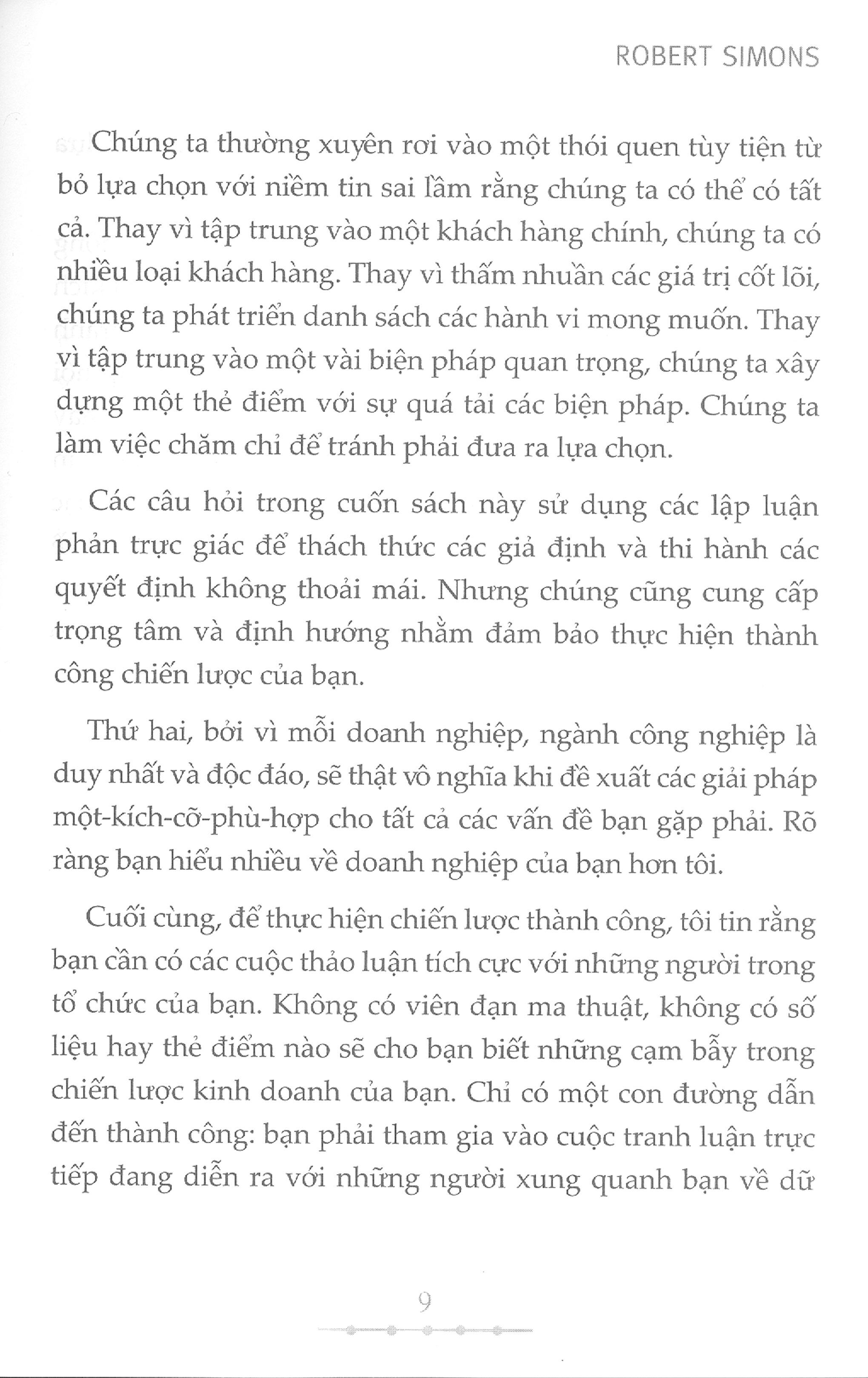 Sách 7 Câu Hỏi Chiến Lược - Tiếp Cận Đơn Giản Để Thực Thi Tốt Hơn