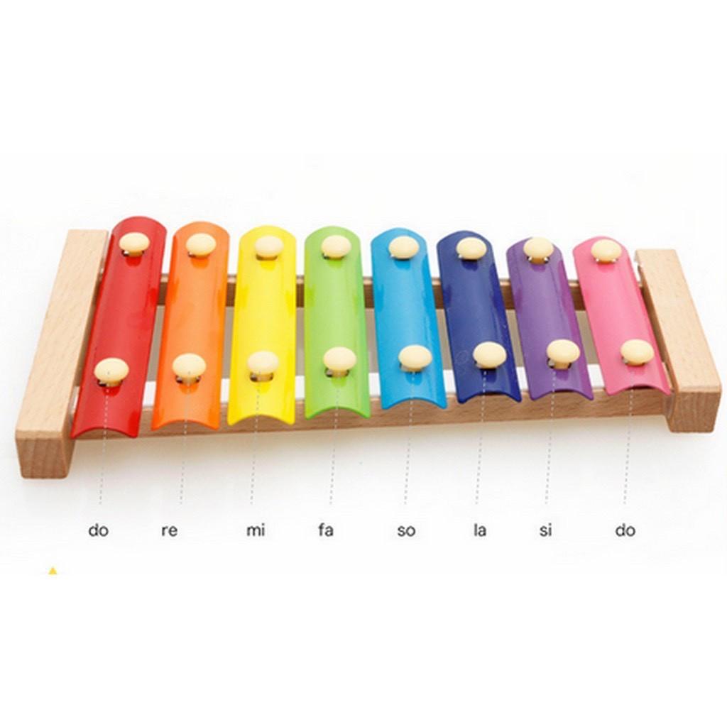 Đàn xyloPhone 8 Thanh bằng Gỗ An toàn cho bé