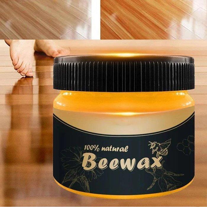 Sáp ong Beewax lau đánh bóng sàn đồ gỗ nội thất 3 tác động làm mới chống thấm nước