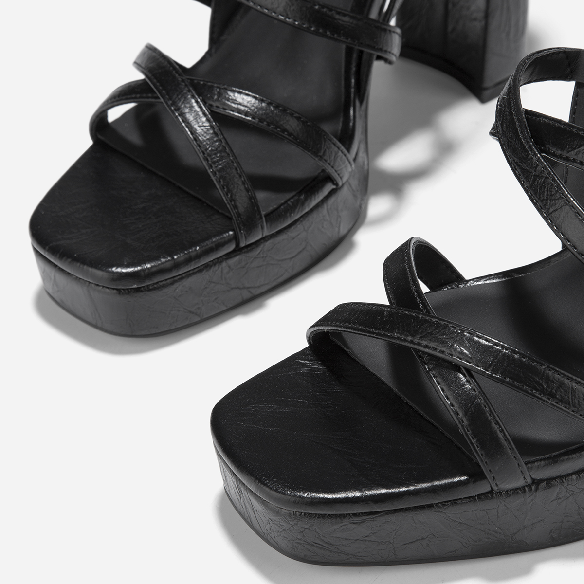 Giày sandal phối dây vân nứt - SDN 0782