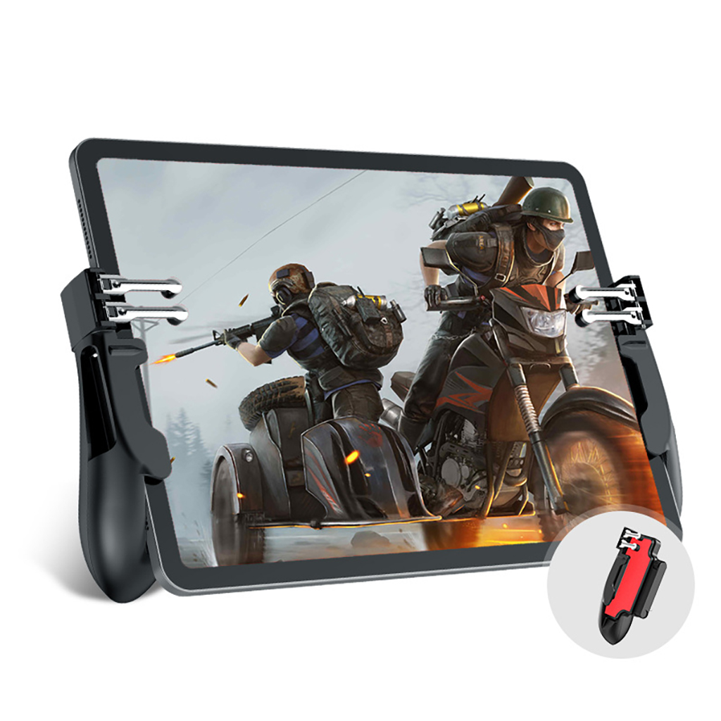 Tay cầm chơi game H11 cho ipad máy tính bảng tay cầm chơi game 6 ngón pubg ros liên quân