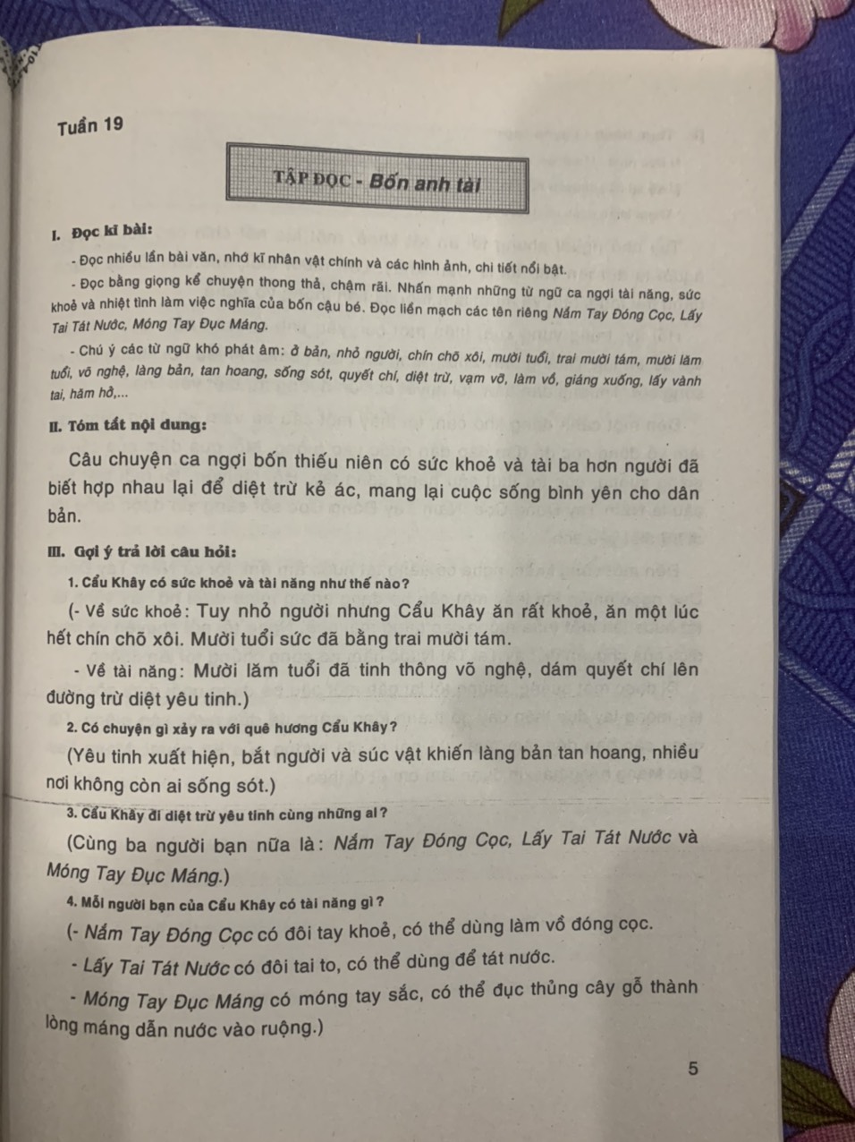 Những bài làm vẵn mẫu lớp 4/2