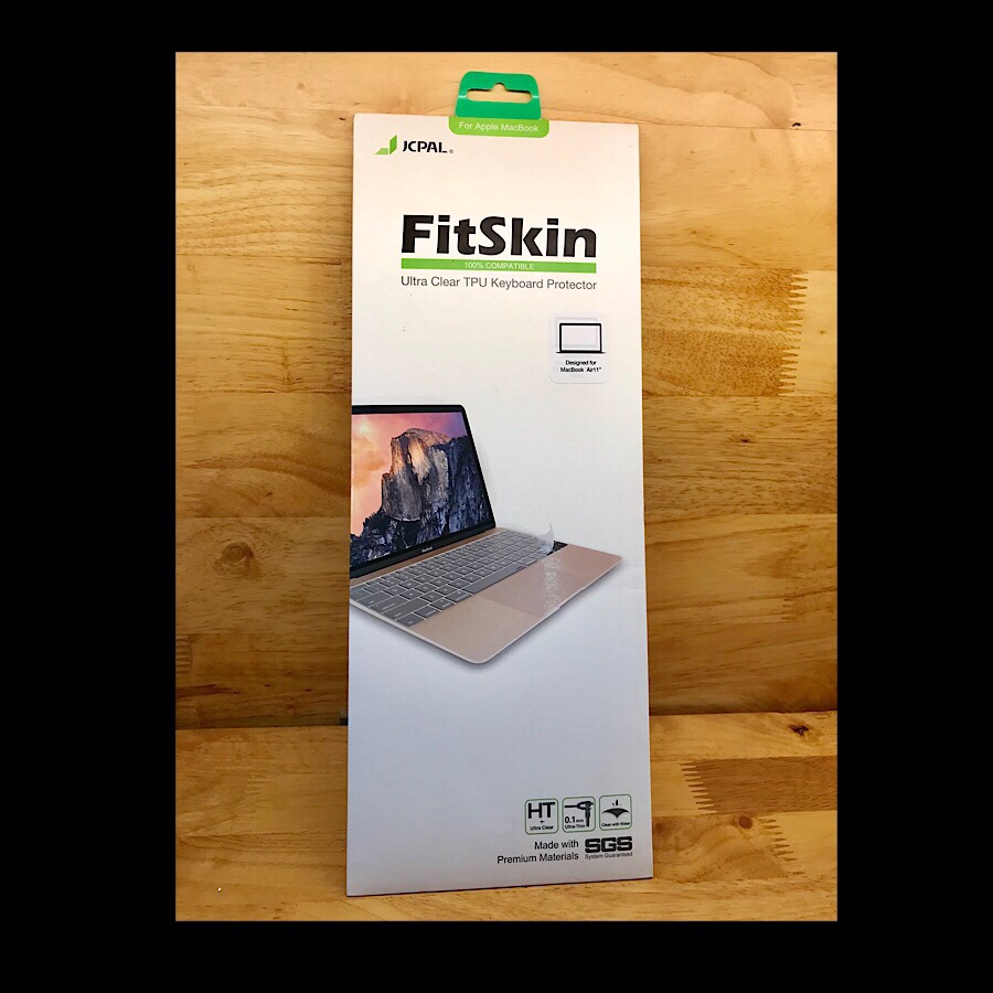 Phủ bàn phím cho MacBook Air 11.6 inch hiệu JCPAL FitSkin - Trắng - Hàng nhập khẩu