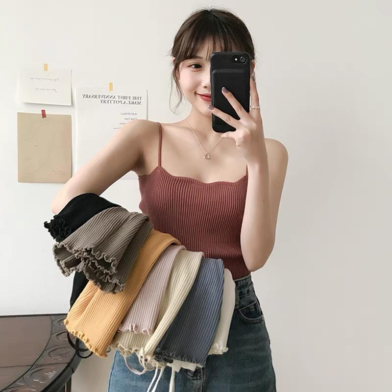 MS428 Áo 2 dây lượn sóng Quảng Châu