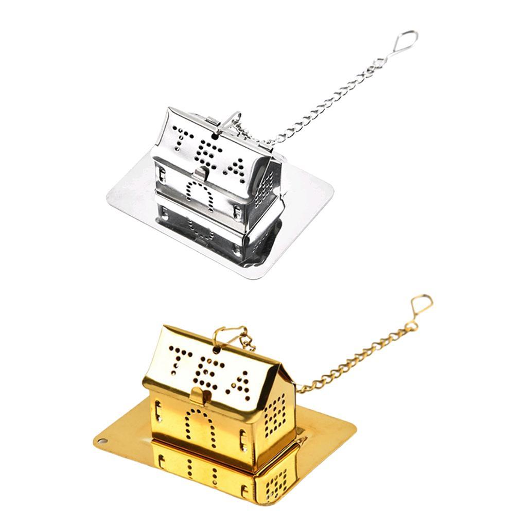 Stainless Steel Tea Ball Filter Tea infuser For Loosing Leaf Tea Silver