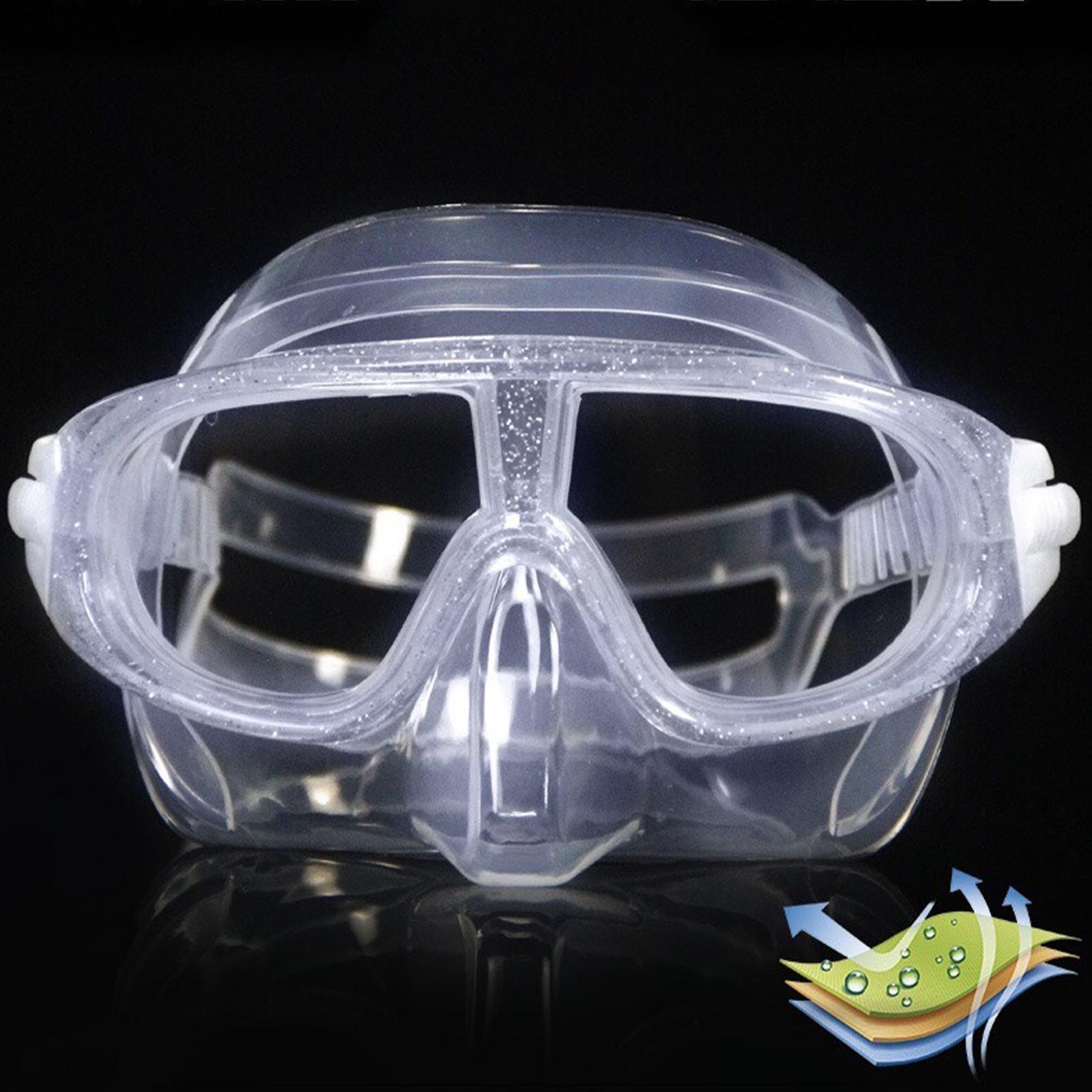 Swimming Goggles Dive Outdoor Snorkeling Silicone Diving  for Women Men