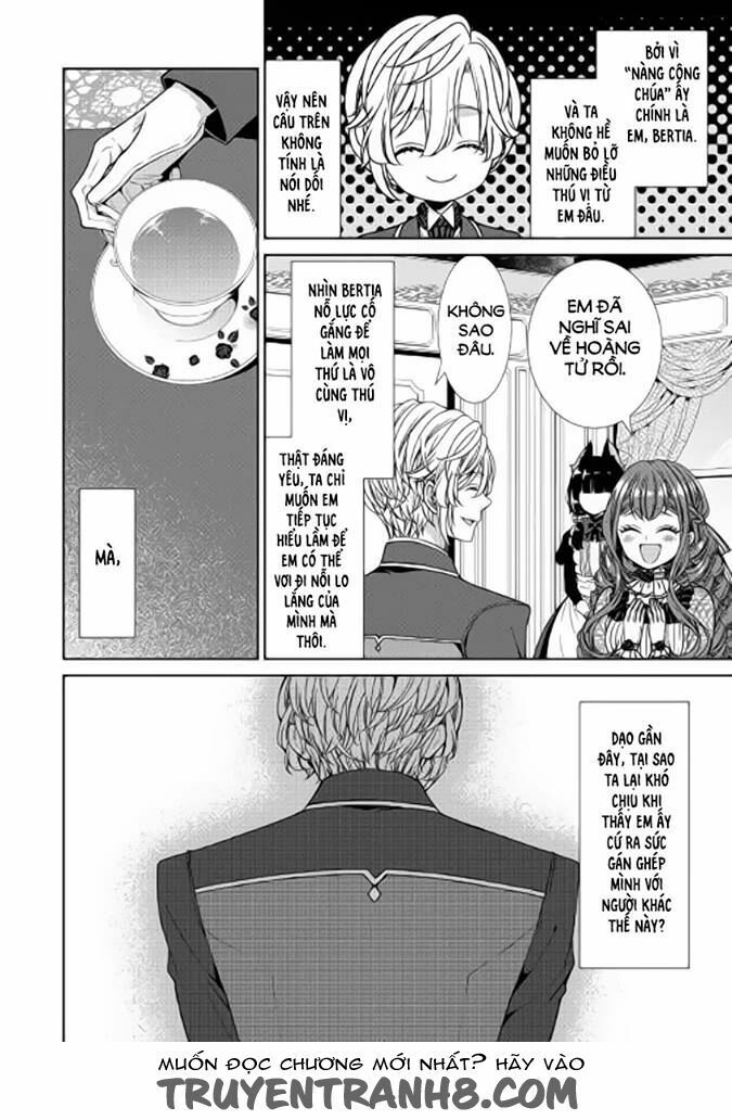 nhật ký theo dõi vị hôn thê tự nhận mình là nữ phụ phản diện 1 chapter 7 34