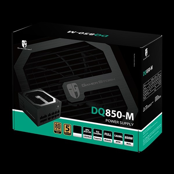 Nguồn Deepcool DQ850-M V2- 80 Plus Gold - Hàng chính hãng