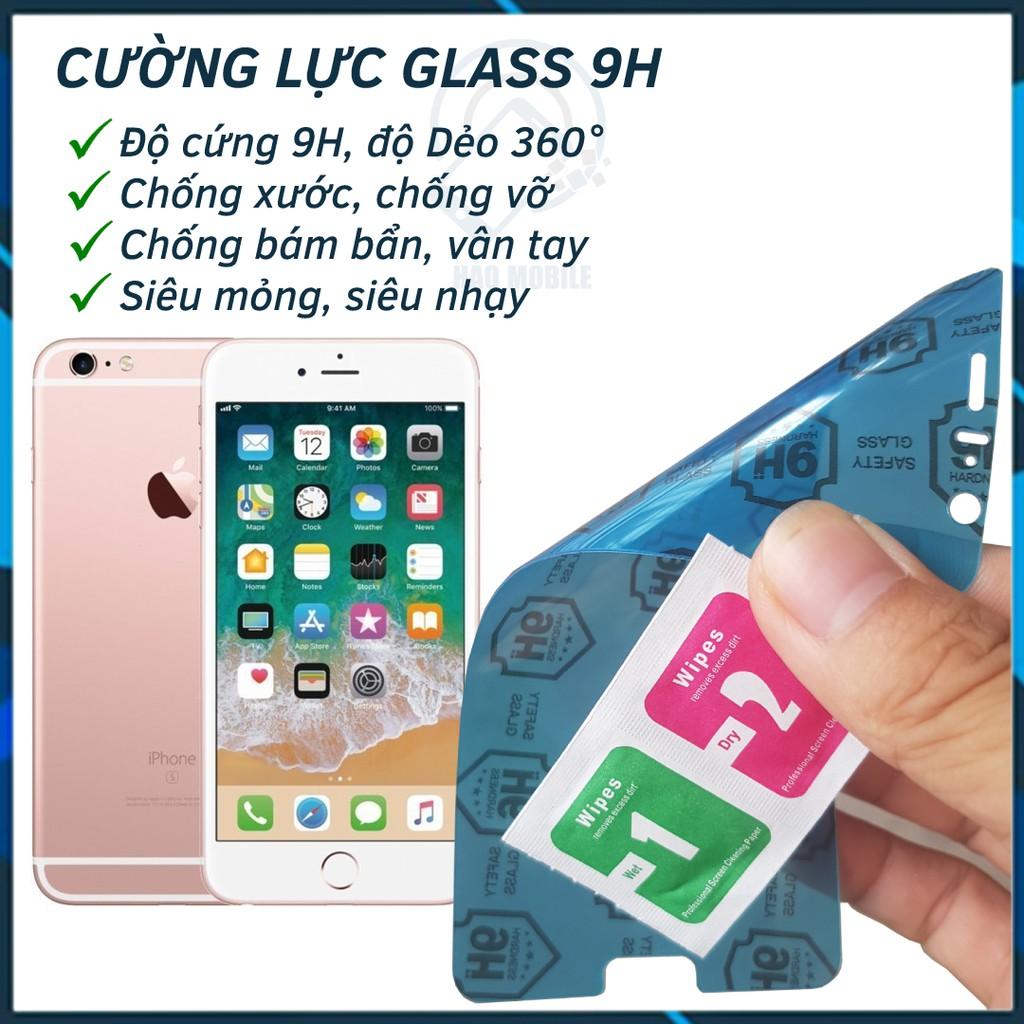 Dán cường lực dẻo nano trước và sau dành cho iPhone 6 Plus, 6S Plus