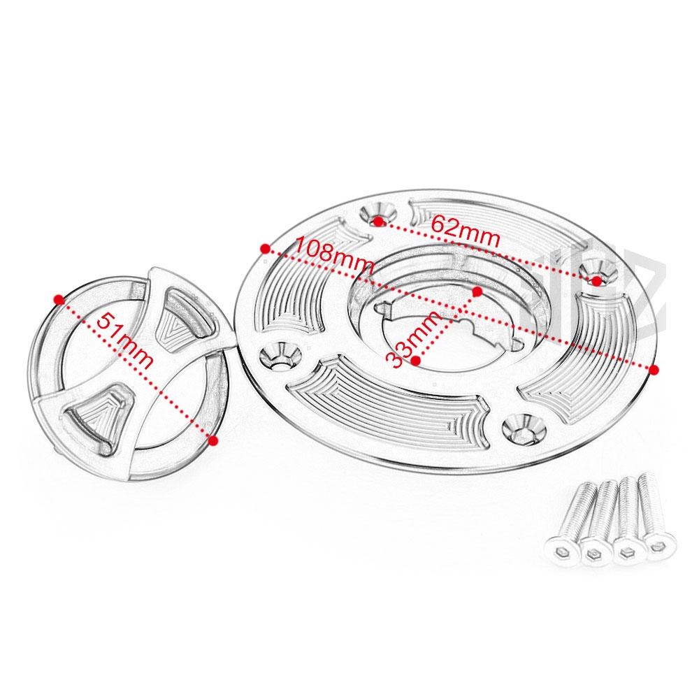 Nắp Đậy Bình Xăng Cho Xe Suzuki Gsxr600 Gs500 Gsxr1000 Gsxr1300 Gsx600F Sv650 Tl1000S Tl1000R