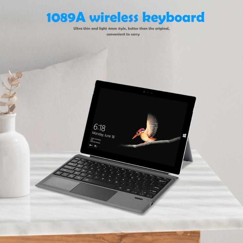 Bàn phím không dây kết nối Bluetooth 3.0 siêu mỏng cho Microsoft- Surface Pro 3/4/5/6/7 Tablet PC