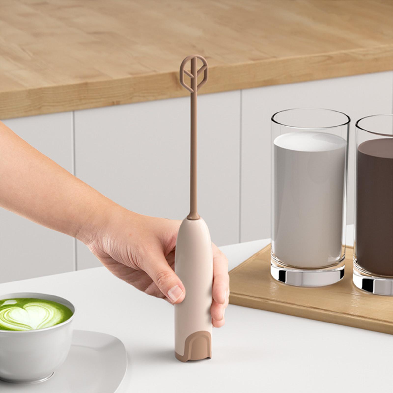 Electric Milk Mixer Detachable Mini Blender for Green Tea Drink Household