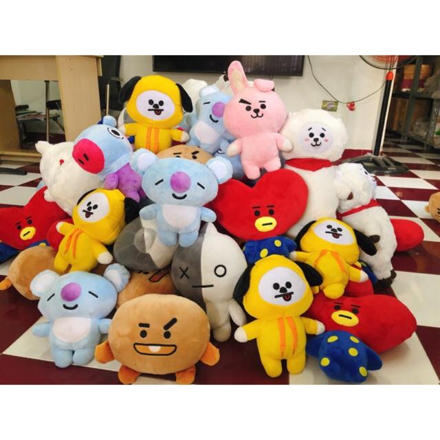 Doll BTS gấu bông BT21 toàn thân loại xịn cao lên đến 40cm | Doll BT21